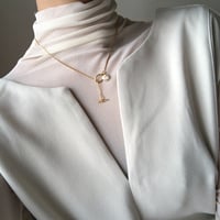 バロックパール　マンテルネックレス