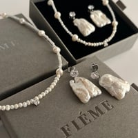《cubic zirconia》2piece set