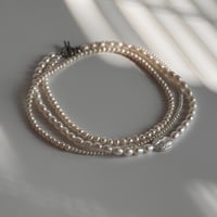［9way］" Étoffe " - perl  necklace