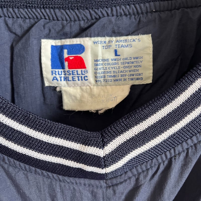 マリナーズ NBL ナイロンプルオーバー L ラッセル Russell