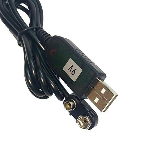 [BE-9x1] ダミー電池 ＵＳＢ接続タイプ ケーブル長１ｍ (9V形（9.0V）)