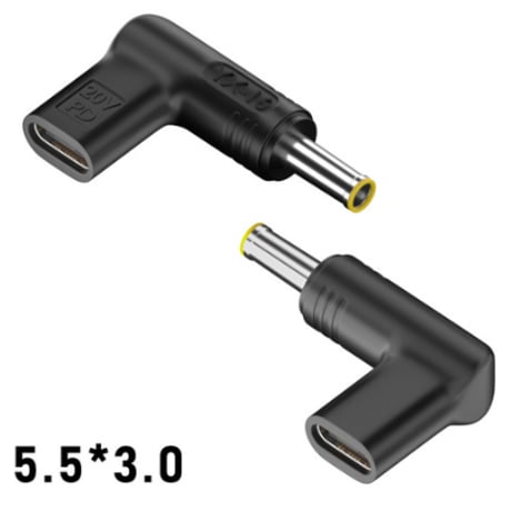 USB Type-C PD 100W対応 トリガーアダプター DC 18V-20V 電源プラグ ノートパソコン用