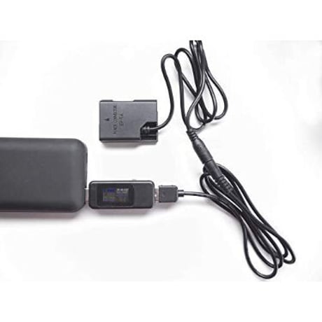 [QC-DCC15] ＤＣ カプラー + ＵＳＢ電源ケーブル Type-A QCトリガーケーブル バッテリー Panasonic製対応