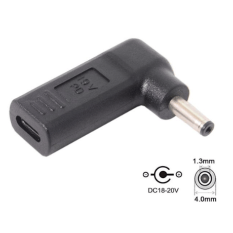 USB Type-C PD トリガーアダプター DC 18V-20V 電源プラグ ノートパソコン用