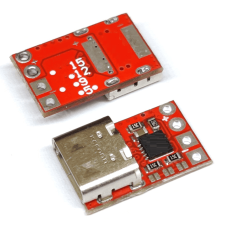 [PDEM-100W] 100W対応 eMarker内蔵 USB PD トリガーデバイス　全PDO電圧出力対応