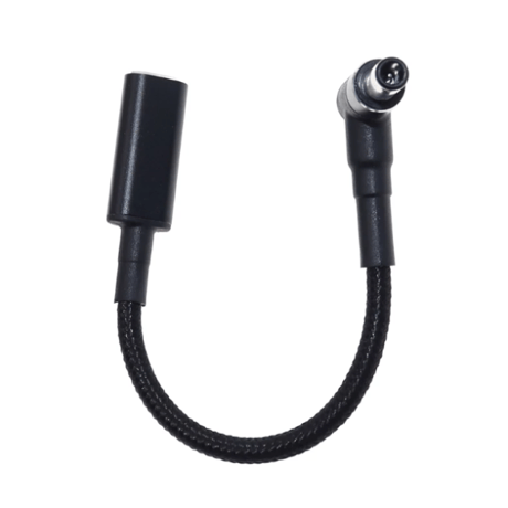 [PDE-5533] 100W 対応 eMarker内蔵 USB PD トリガーケーブル DC18V-20V 電源プラグ 充電用ショートケーブル ノートパソコン用 (5.5mm×3.3mm)