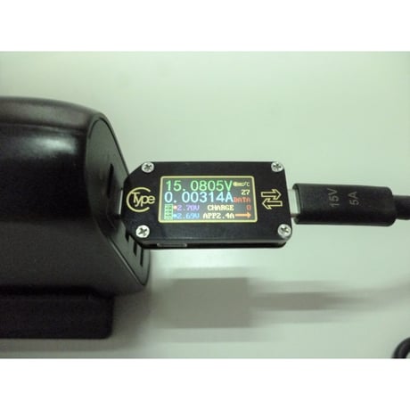 [PDC-15VE] USB電源ケーブル Type-C PDトリガーケーブル DC プラグ 外径5.5mm/内径2.1mm（2.5mm) (15V 5A eMaker搭載)
