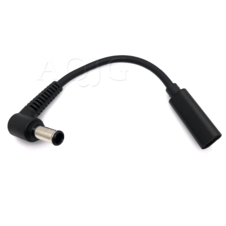 [PDN-6544] USB PD トリガーケーブル DC 18V-20V 電源プラグ 充電用ショートケーブル ノートパソコン用 (6.5mm×4.4mm)