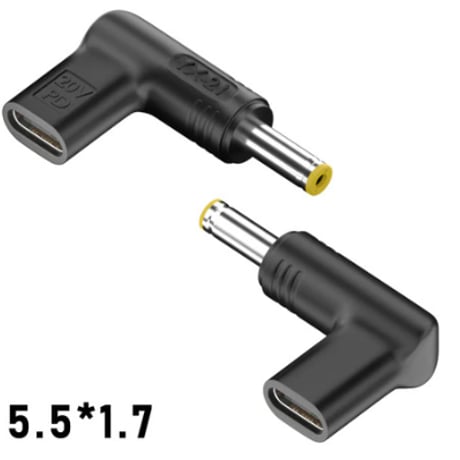USB Type-C PD 100W対応 トリガーアダプター DC 18V-20V 電源プラグ ノートパソコン用