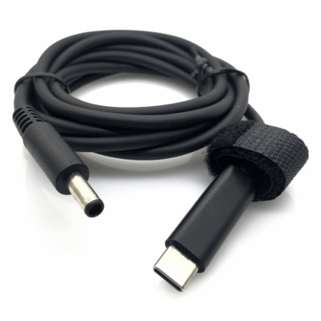 [PDC-4530DELL] USB Type-C PD トリガーケーブル DC 20V 電源プラグ 充電ケーブル 1.5m DELL 用 (4.5mm/3.0mm)