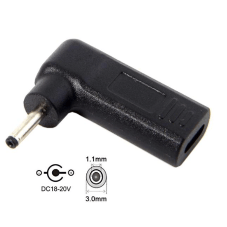 USB Type-C PD トリガーアダプター DC 18V-20V 電源プラグ ノートパソコン用