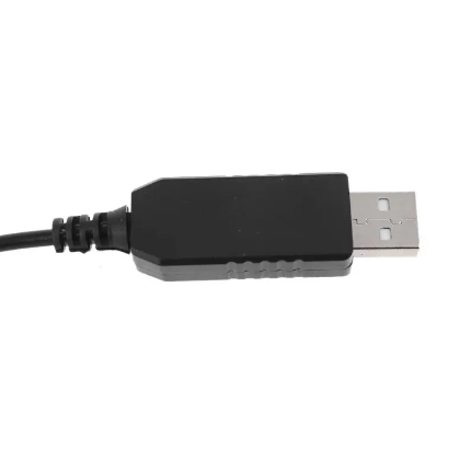 USB 5V から DC 18Vまたは24V 出力が可能な充電ケーブル、ギターエフェクトペダル充電USBケーブル、センターマイナス（-）