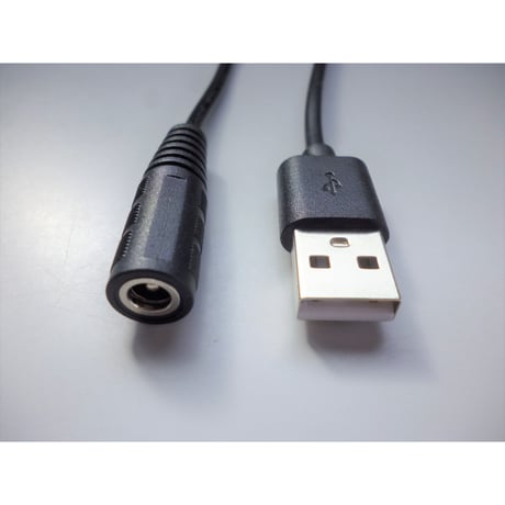 USB TypeAから9.0V/12Vを取り出す 切り替えスイッチ付き QC トリガーケーブル ファン付き作業服 電熱ベスト電源ケーブル (バートルなどに対応）