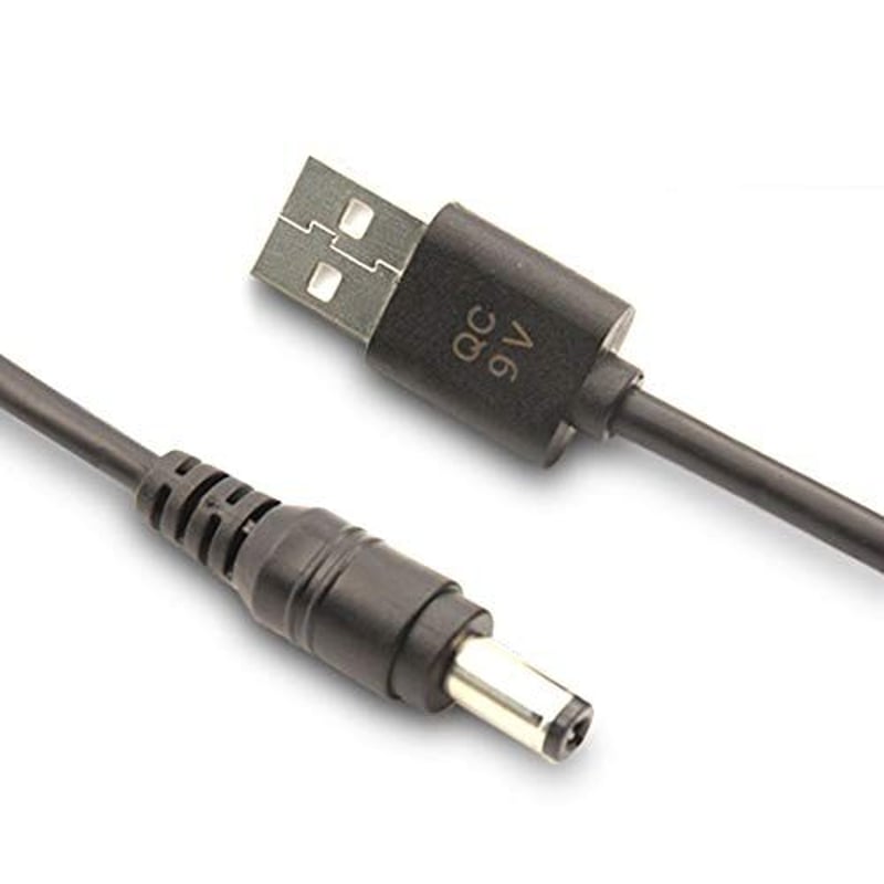 UQC-09V] USB電源ケーブル 急速充電専用 Type-A QCトリガーケーブル （Q