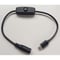 USB TypeCから9.0V/12V/15Vを取り出す ON/OFFスイッチ付き PD トリガーケーブル ファン付き作業服 電熱ベスト電源ケーブル (バートル 2022などに対応)