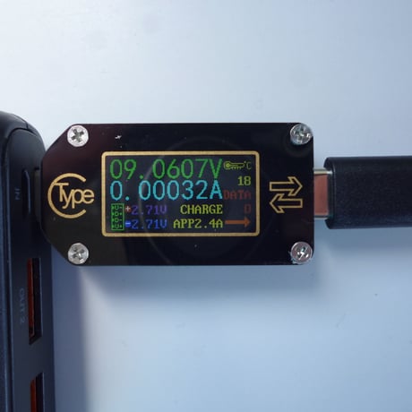 [PD9.0-38135S]ファン付き作業服 電熱ベスト 9.0V対応 USB PD トリガーケーブル USB-Type C ソケット ケーブル (ワークマン・村上被服・桑和などに対応)
