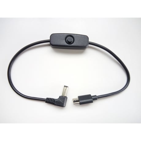 ON/OFF スイッチ付き USB PD トリガーケーブル 12V/15V ショートタイプ