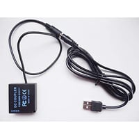 [QC-DCC11] ＤＣ カプラー + ＵＳＢ電源ケーブル Type-A QCトリガーケーブル バッテリー Panasonic製対応