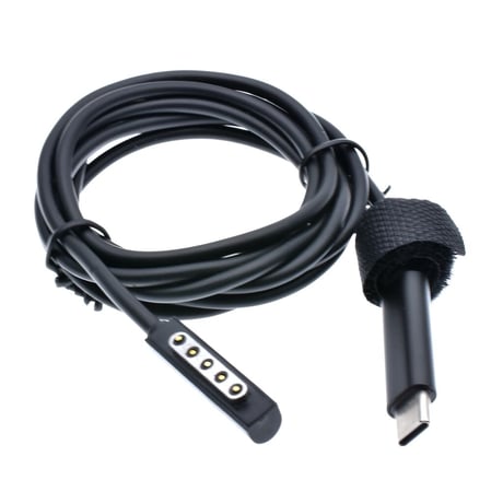 [PDC-Surface Pro2]USB Type-C PD トリガーケーブル DC 12V 電源プラグ 1.5ｍ Microsoft Surface RT / RT2 / Pro / Pro2用