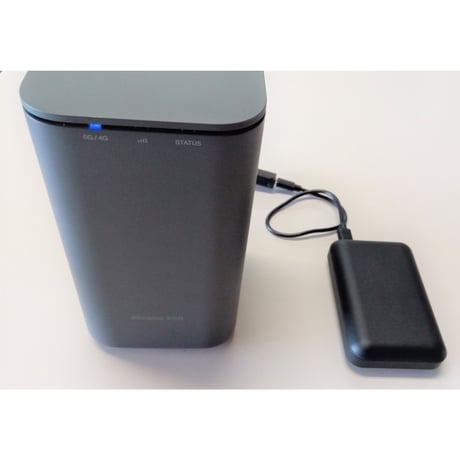 Docomo home 5G「HR01/HR02」をモバイル化する PDトリガーケーブル