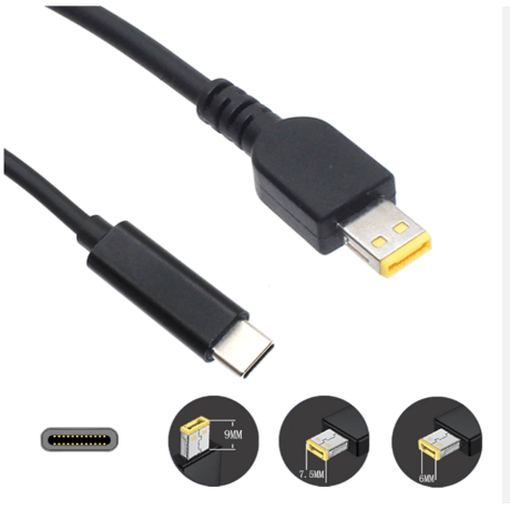 [PDC-12V-7530] USB PD トリガーケーブル DC 12V 電源プラグ 充電用ケーブル ノートパソコン用 (7.5mm×2.85mm)