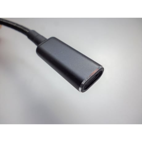 [PDE-4817] 100W 対応 eMarker内蔵 USB PD トリガーケーブル DC18V-20V 電源プラグ 充電用ショートケーブル ノートパソコン用 (4.8mm×1.7mm)