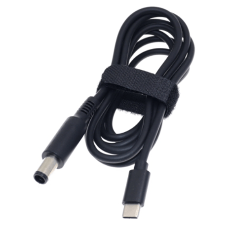 [PDC-7450DELL] USB Type-C PD トリガーケーブル DC 20V 電源プラグ 充電ケーブル 1.5m DELL 用 (7.4mm/5.0mm)