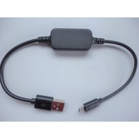 [CK-A/microB-S] オートパワーオフ(無負荷時自動停止) キャンセラー ＜カレントキーパー/スリープ防止＞ USB Type A プラグ－Micro B プラグ  ショートタイプ