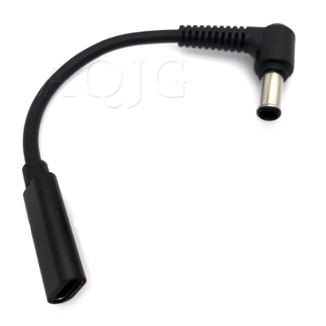 [PDN-6544] USB PD トリガーケーブル DC 18V-20V 電源プラグ 充電用ショートケーブル ノートパソコン用 (6.5mm×4.4mm)
