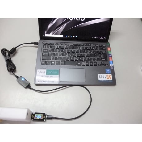 SONY VAIO シリーズ S 11/13 SX 12/14 A12 Pro 11/13/PA/PB/PF/PG/PK Duo11/13対応 USB PD PPSトリガーケーブル(10.5V/5A）