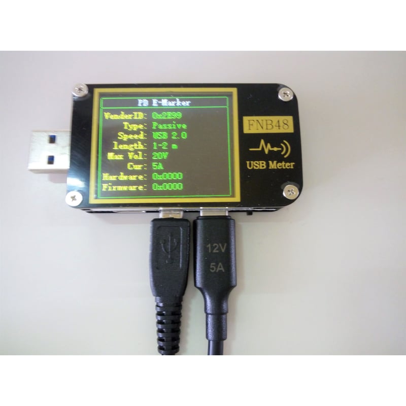 WITRN USB電源ケーブル Type-A QCトリガーケーブル 12V トリガー