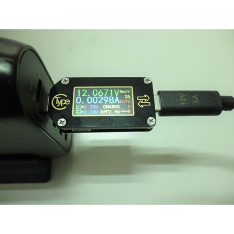 [PDC-12VE] USB電源ケーブル Type-C PDトリガーケーブル DC プラグ 外径5.5mm/内径2.1mm（2.5mm) (12V 5A eMarkar搭載)