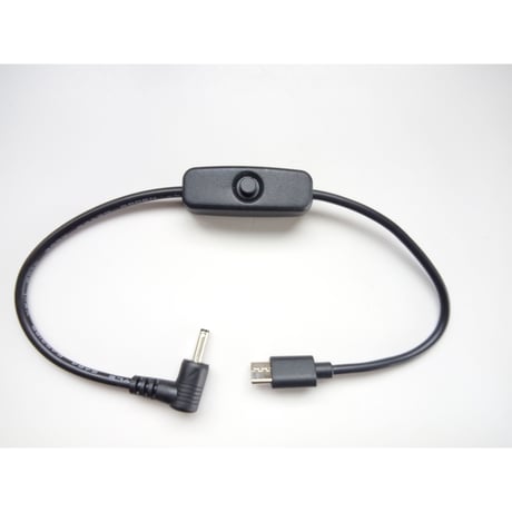 USB ON/OFF スイッチ付き PD トリガーケーブル ICOM製ハンディ機 ID-52/ID-91,KENWOOD製ハンディ機 TH-D72/TH-D74対応 (DC12V)
