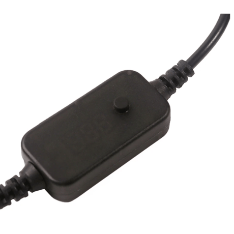 USB PD トリガーケーブル 出力電圧設定ボタン付き DCプラグ (35135/4017/5521/5525)