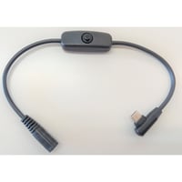 !カスタム! USB TypeCから3段階の電位を取り出す ON/OFFスイッチ付き PD トリガーケーブル ＜ファン付き作業服・電熱ベスト用電源ケーブル ＞ =特許出願中=