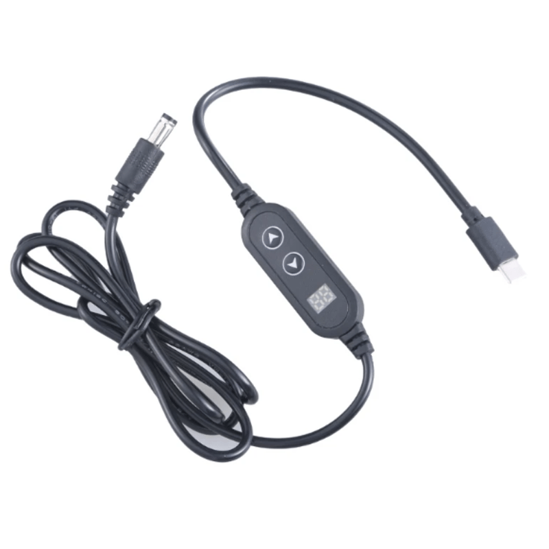 USB PD トリガーケーブル 出力電圧設定ボタン付き DCプラグ (5521/5525