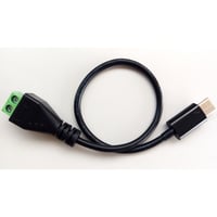 ターミナルブロック 2ピンコネクタ出力 USB PD トリガー ショートケーブル