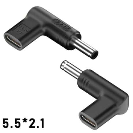 USB Type-C PD 100W対応 トリガーアダプター DC 18V-20V 電源プラグ ノートパソコン用
