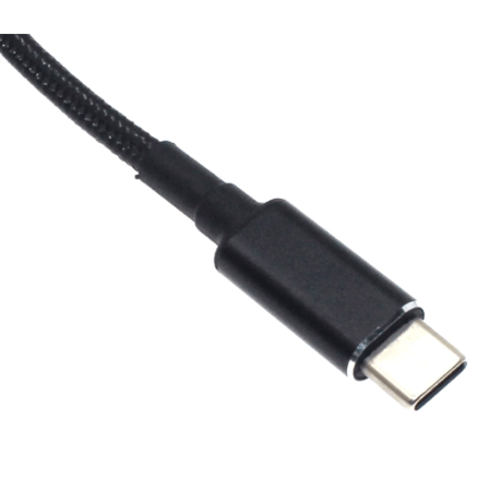 100W/5A対応 eMarker内蔵 USB PD トリガーケーブル DC18V-20V 電源プラグ 充電用ケーブル 1.8m Samsung 用 (5.5mm/3.3mm)