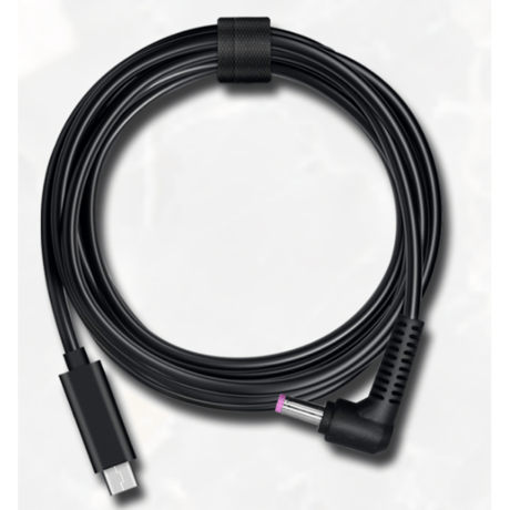 [PDC-4817] USB Type-C PD トリガーケーブル DC 20V 電源プラグ 充電ケーブル HP用 (4.8mm/1.7mm)