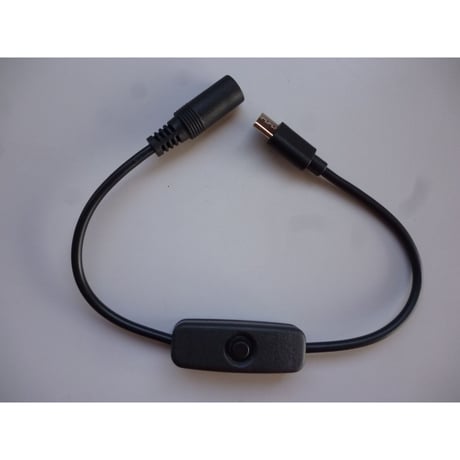 ！カスタム！ USB TypeCから15.0V/20.0Vを取り出す ON/OFFスイッチ付き PD トリガーケーブル （5521ソケット仕様）