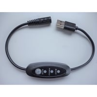 [QCF7.2A-38135S] 空調ファン付き作業服用コントローラー スマホ用急速充電器(QC対応トリガーケーブル）専用 <3段階風力調整>　 =特許出願中=