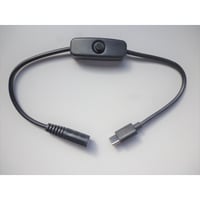 ！カスタム！ USB TypeCから5.0V/9.0Vを取り出す 切り替えスイッチ付き PD トリガーケーブル ファン付き作業服 電熱ベスト電源ケーブル(ワークマン/村上被服/桑和などに対応）