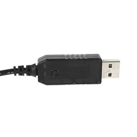 [QC30ADJ-5521] USB電源ケーブル 急速充電専用 Type-A QCトリガーケーブル ＜QC3.0対応> 出力電圧設定ボタン付き DC プラグ (外径5.5mm 内径2.1mm)