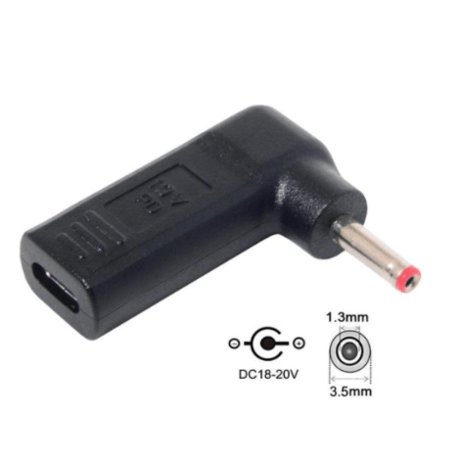 USB Type-C PD トリガーアダプター DC 18V-20V 電源プラグ ノートパソコン用
