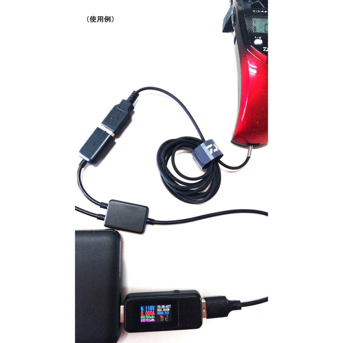 ワカサギ電動リール用QCトリガーケーブル | PKT Shop