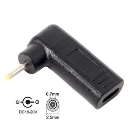 USB Type-C PD トリガーアダプター DC 18V-20V 電源プラグ ノートパソコン用