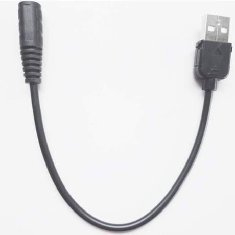 [QC9.0-47517S] USB TypeAから9.0Vを取り出す ファン付き作業服 電熱ベスト電源ケーブル（ バートルなどに対応）