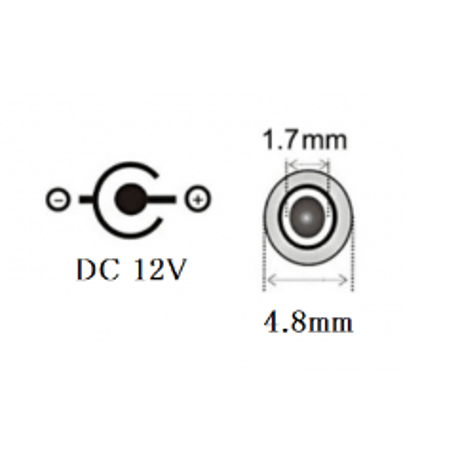 USB電源ケーブル Type-C PD トリガーケーブル  DCプラグ 外形4.8mm/内径1.7mm 12V出力用 <PD/PD PPS 両対応>