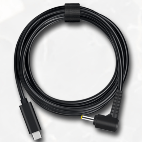 [PDC-2507] USB Type-C PD トリガーケーブル DC 20V 電源プラグ 充電ケーブル ノートパソコン用 (2.5mm/0.7mm)